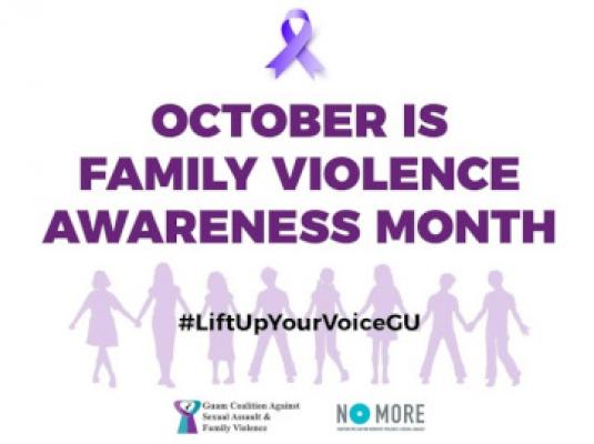 October 2020 - Family Violence Awareness Month