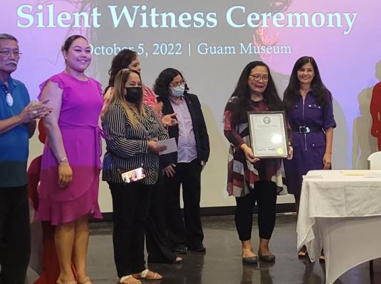 2022/October 5 - Silent Witness Ceremony, Guam Museum
