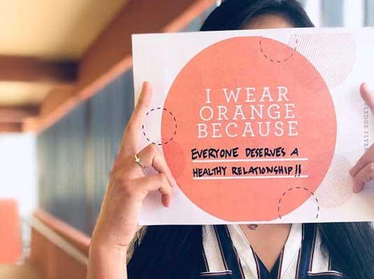 Wear #Orange4Love for Teen Dating Violence Awareness Month 2019